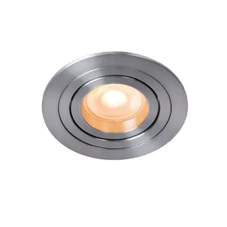 Lucide TUBE - Inbouwspot - Ø 9 cm - GU10 - Mat Chroom