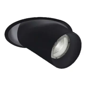 Absinthe TUUP SEMI-RECESSED SPOT BLACK - 2700K