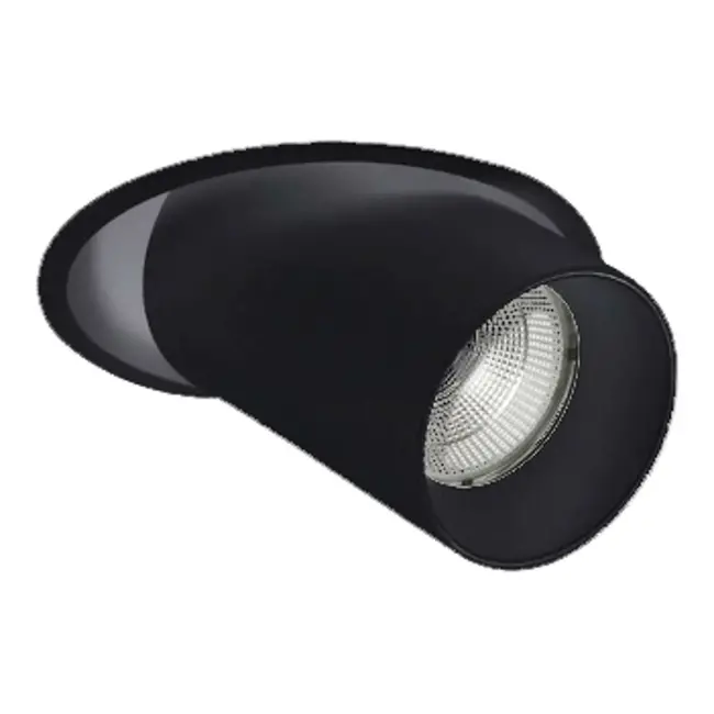 TUUP SEMI-INBOUWSPOT ZWART - 2700K