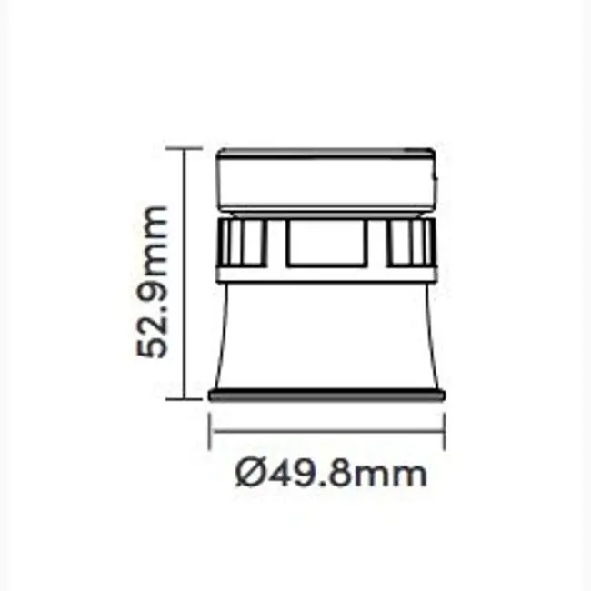 ZENKAI 24V LED MODULE ZWART - 3000K