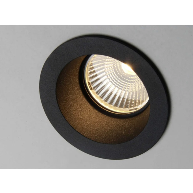 Clickfit Deep Medium Recessed Spotlight Black