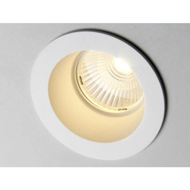 Spot encastré Clickfit Deep Medium IP54 Blanc