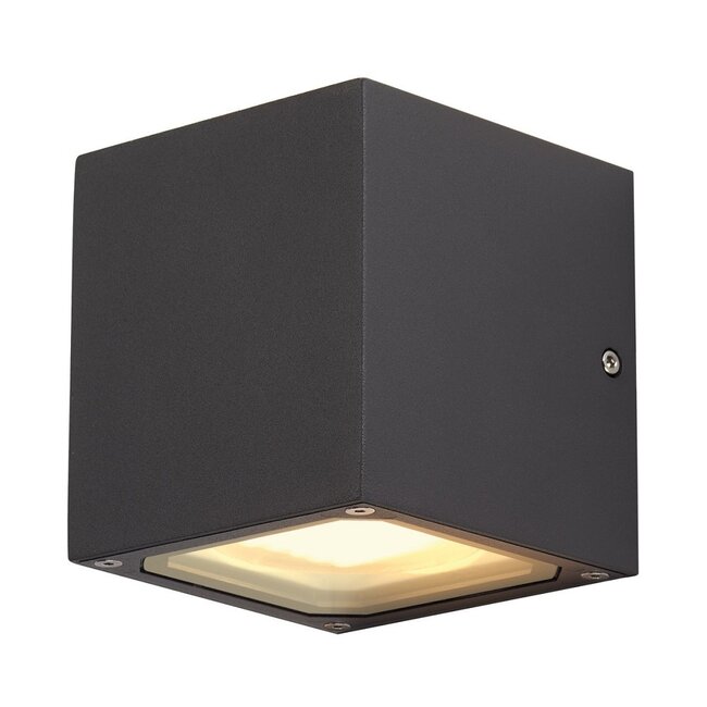 SITRA CUBE outdoor wall lamp anthracite cube shape