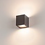 Applique d'extérieur SITRA CUBE anthracite en forme de cube