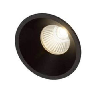 Absinthe Spot encastré Clickfit Deep IP54 noir