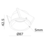 Clickfit Deep IP54 Recessed Spotlight Black