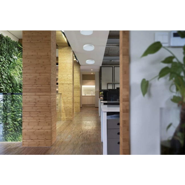 Drum 300 Ceiling Lamp White