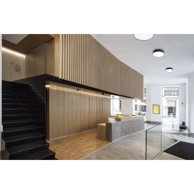 Plafonnier Drum 300 noir