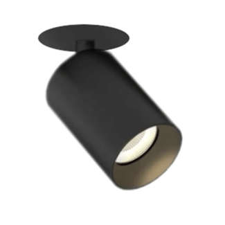 Absinthe Tuup Basic Semi-Recessed Ceiling Spot Black - 3000K