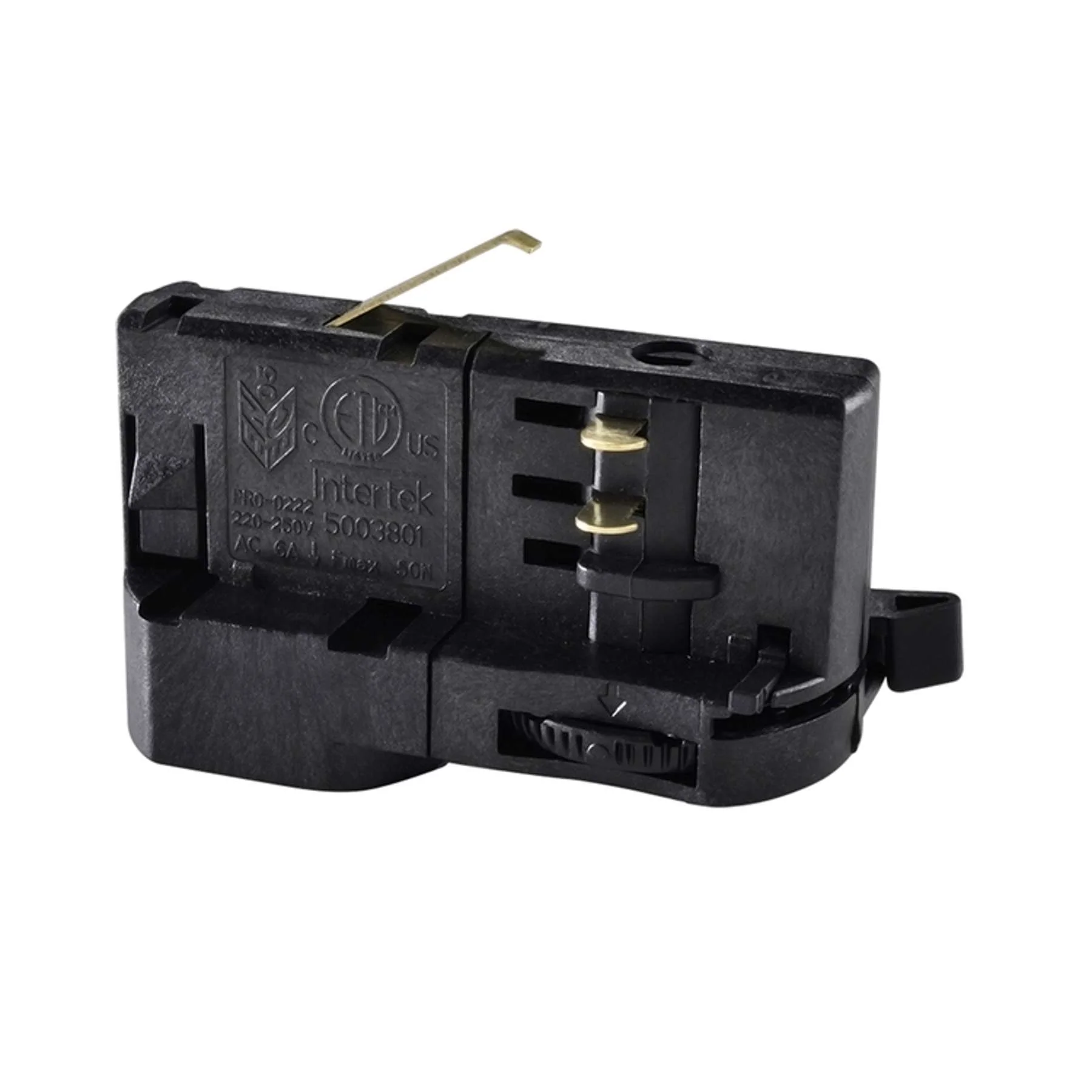 A-Track 3-phase adapter black - PerfectLights