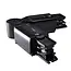 A-Track 3-phase adjustable angle connector black