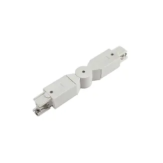 Absinthe A-Track 3-phase adjustable angle connector white