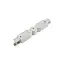 A-Track 3-phase adjustable angle connector white