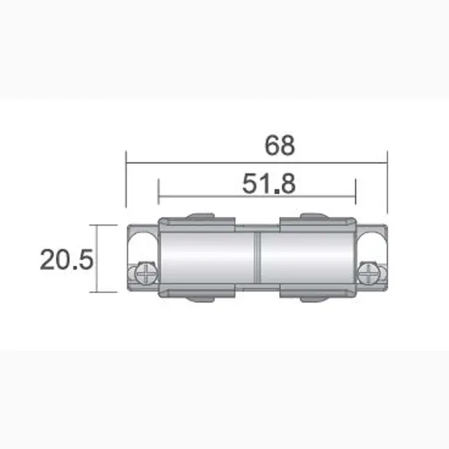 A-Track 3-fase connector wit