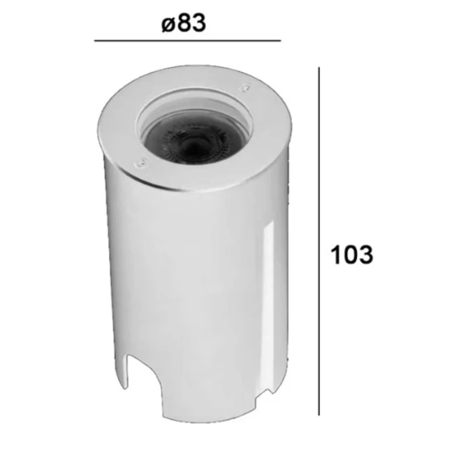 Ronda Ground Spot Acier