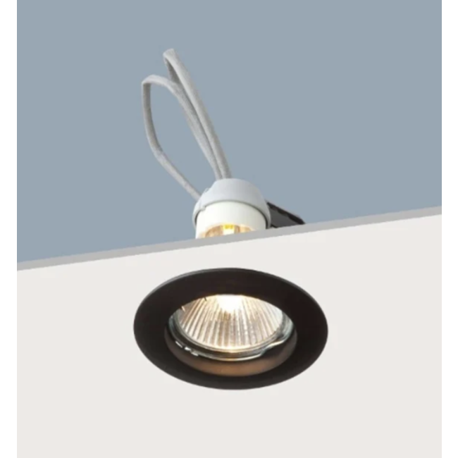 Quick Recessed Spotlight Black