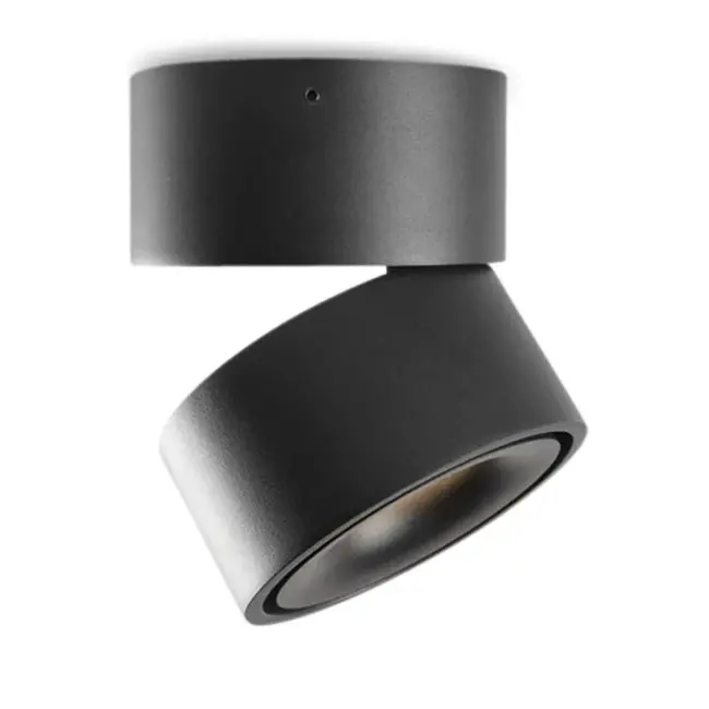 Spot de plafond Nimis 1 noir - 2700 K