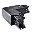 A-Track 3-phase earth out L-connector black