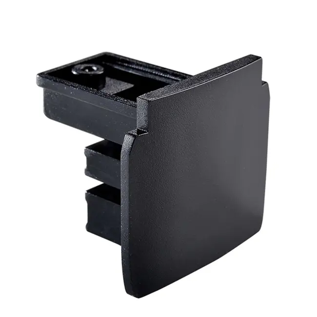 A-Track 3-phase end cap black