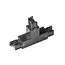 A-Track 3-fase links 1 T-connector zwart