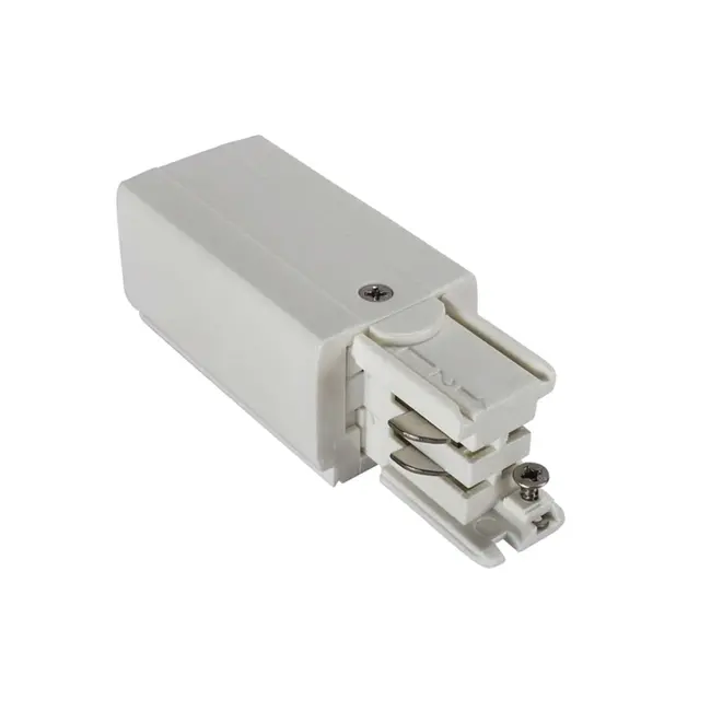 Bloc d'alimentation triphasé A-Track gauche blanc