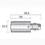 Bloc d'alimentation triphasé A-Track gauche blanc