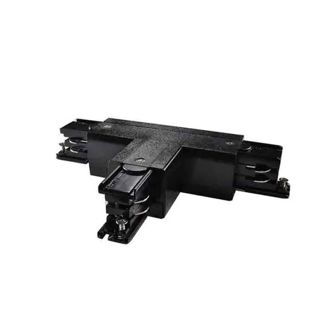 A-Track 3-fase 2 T-Connector Rechts Zwart