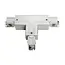 Connecteur en T triphasé A-Track 2 droit blanc