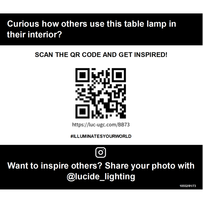 Premium AMBALA - Table lamp - Ø 45 cm - 1xE27 - Natural - 10552/81/73