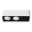 Premium ANGULAR - Spot de plafond - LED Dimmable. - 2x5W 2700K - Blanc - 23975/10/31