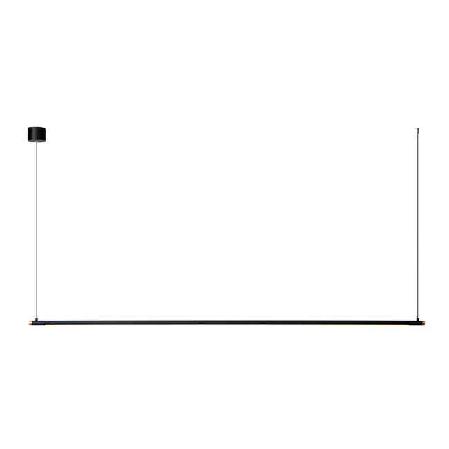 Premium MARNIK - Pendant lamp - Ø 2.5 cm - LED Dimb. - CCT - 1x24W 2700K/4000K - Hand motion sensor - Black - 41405/32/30