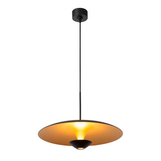 Lucide Premium Premium KENNETH - Hanglamp - Ø 40 cm - LED Dimb. - 1x12W 2700K - Zwart