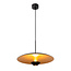 Lucide Premium Premium KENNETH - Pendant lamp - Ø 40 cm - LED Dimb. - 1x12W 2700K - Black