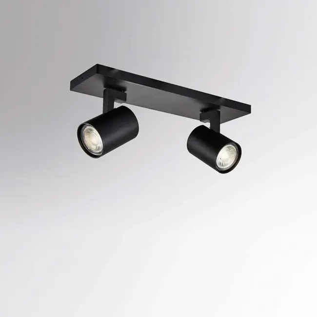 Spot de plafond Kona 2 noir