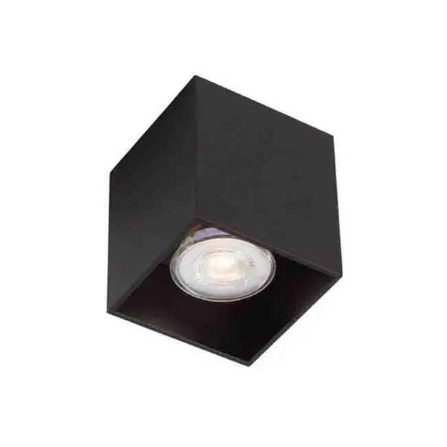 Chuck 1 Opbouwspot Zwart