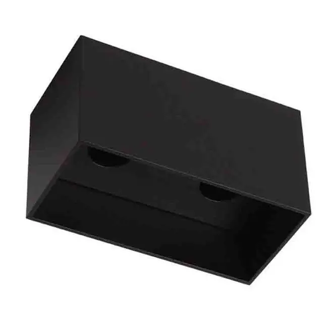 Chuck 2 Surface-mounted spotlight Black