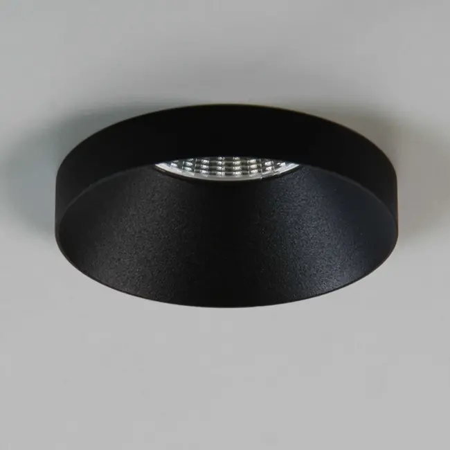 Clickfit Cave Medium Inbouwspot Zwart