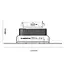 Flex Trimless adjustable recessed spotlight white