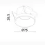 Clickfit Cave Medium Recessed Spotlight White