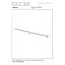 TRACK Surface mounted rail - 1-phase Rail system / Track lighting - 1 Meter - 220V - Black (Extension) - 09950/01/30