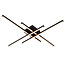 Lucide NOVAK - Plafonnier - LED Dim. - CCT - 1x42W 2700K/4000K - Noir