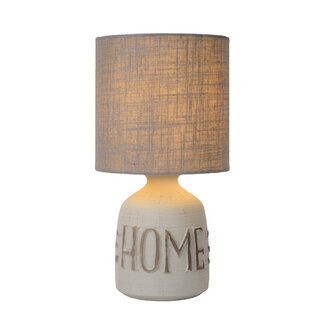 Lucide COSBY - Lampe de table - Ø 16,5 cm - 1xE14 - Gris