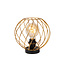 DANZA - Tafellamp - Ø 25 cm - 1xE27 - Mat Goud / Messing - 21528/25/02