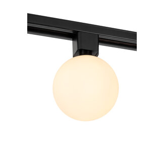 Lucide TRACK TYCHO- Railspot - 1-fase Railsysteem / Railverlichting - 1xG9 - Opaal (Uitbreiding)