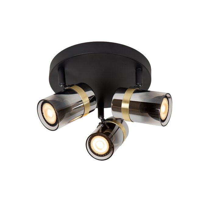 UPTON - Ceiling spotlight - 3xGU10 - Fumé - 57900/13/65