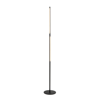 Lucide FINAN - Vloerlamp - LED 3 StepDim - 1x32W 2700K - Zwart