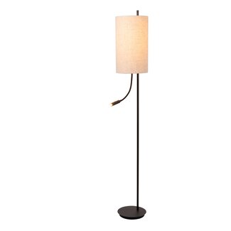 Lucide MAGIC - Vloerlamp - Ø 24 cm - 1xE27 - Zwart