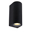 ZARO - Spot mural / Applique murale Intérieur/Extérieur - 2xGU10 - IP44 - Noir - 69801/02/30