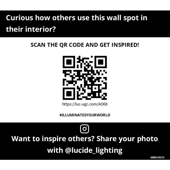 ZARO - Spot mural / Applique murale Intérieur/Extérieur - 2xGU10 - IP44 - Blanc - 69801/02/31