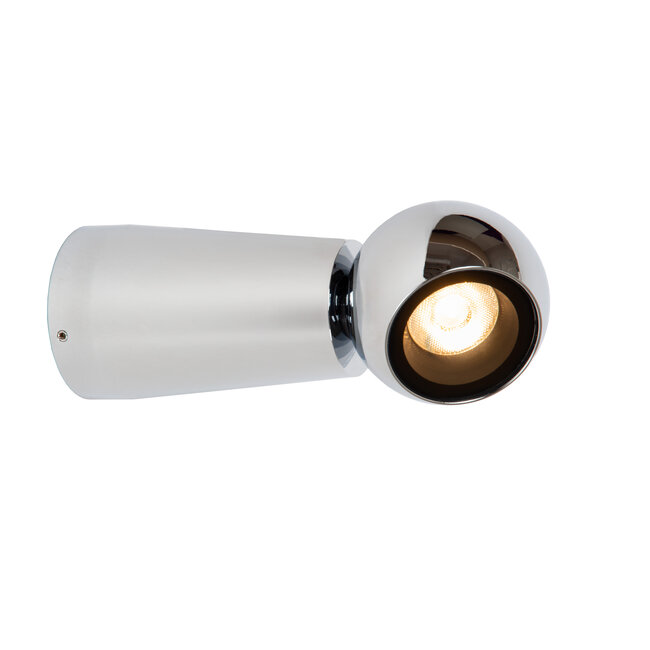 IPSOS - Wall lamp Bathroom - LED - 1x6W 2700K - IP54 - Chrome - 33200/05/11
